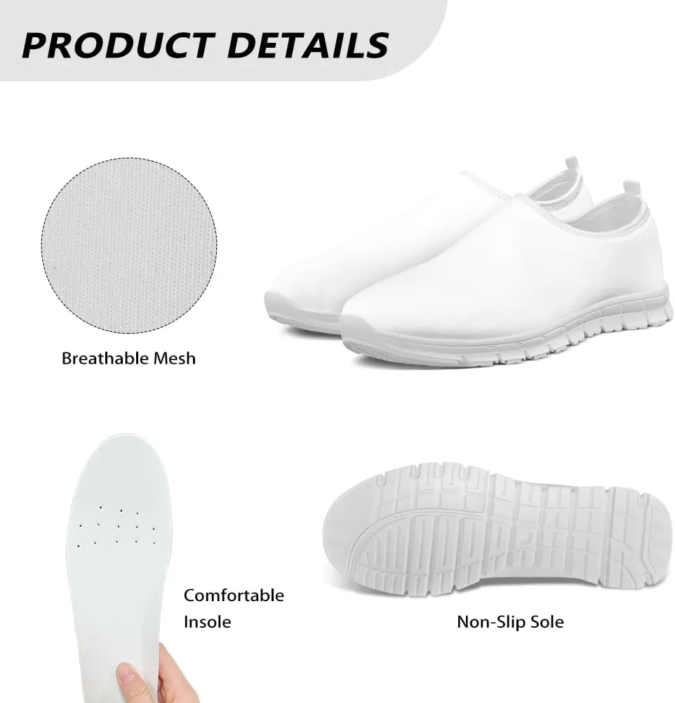 Animal Sneakers for Women Low-Top Cozy Casual Hands Free Non-Slip Sneakers Slip On Lightweight Walking Shoes for Teen Girls US 5.5-11.5