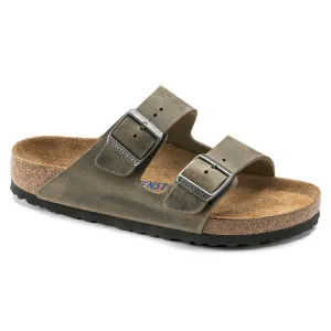 Arizona Soft Footbed Oiled Leather (Faded Khaki)