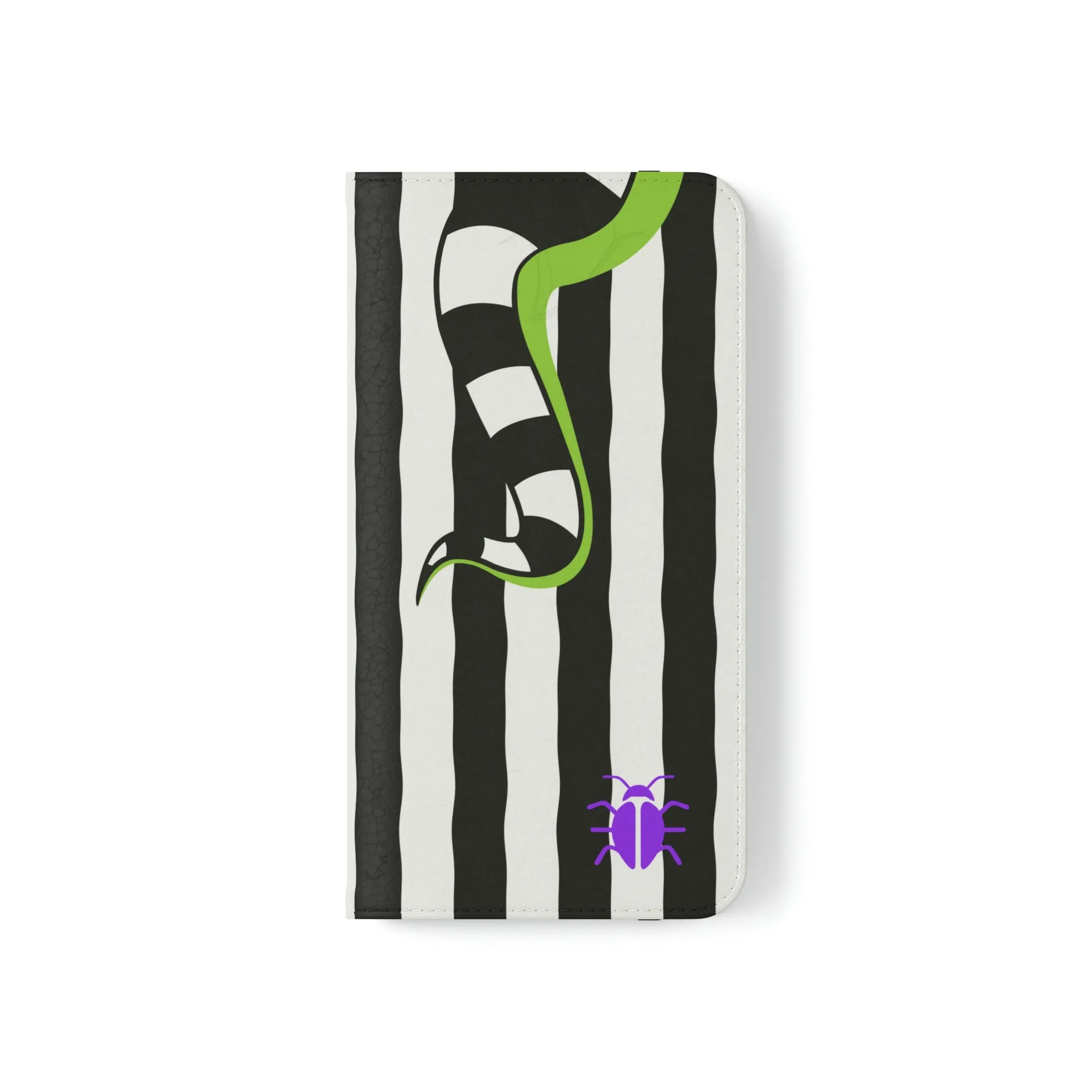 Beetlejuce & Sandworm Street Style | Horror Freak Flip Wallet Phone Case