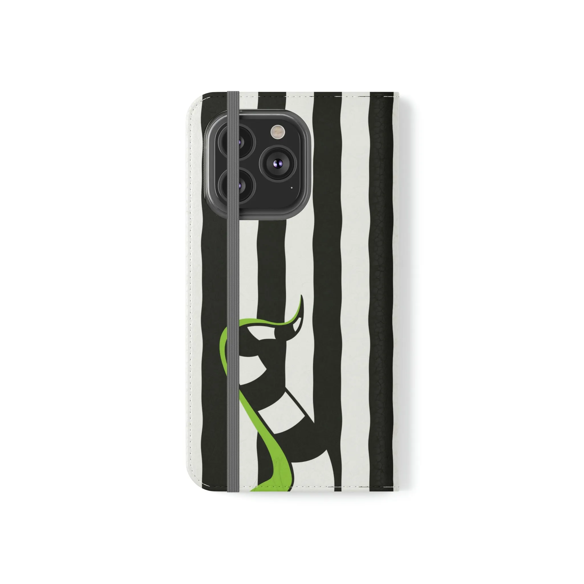 Beetlejuce & Sandworm Street Style | Horror Freak Flip Wallet Phone Case