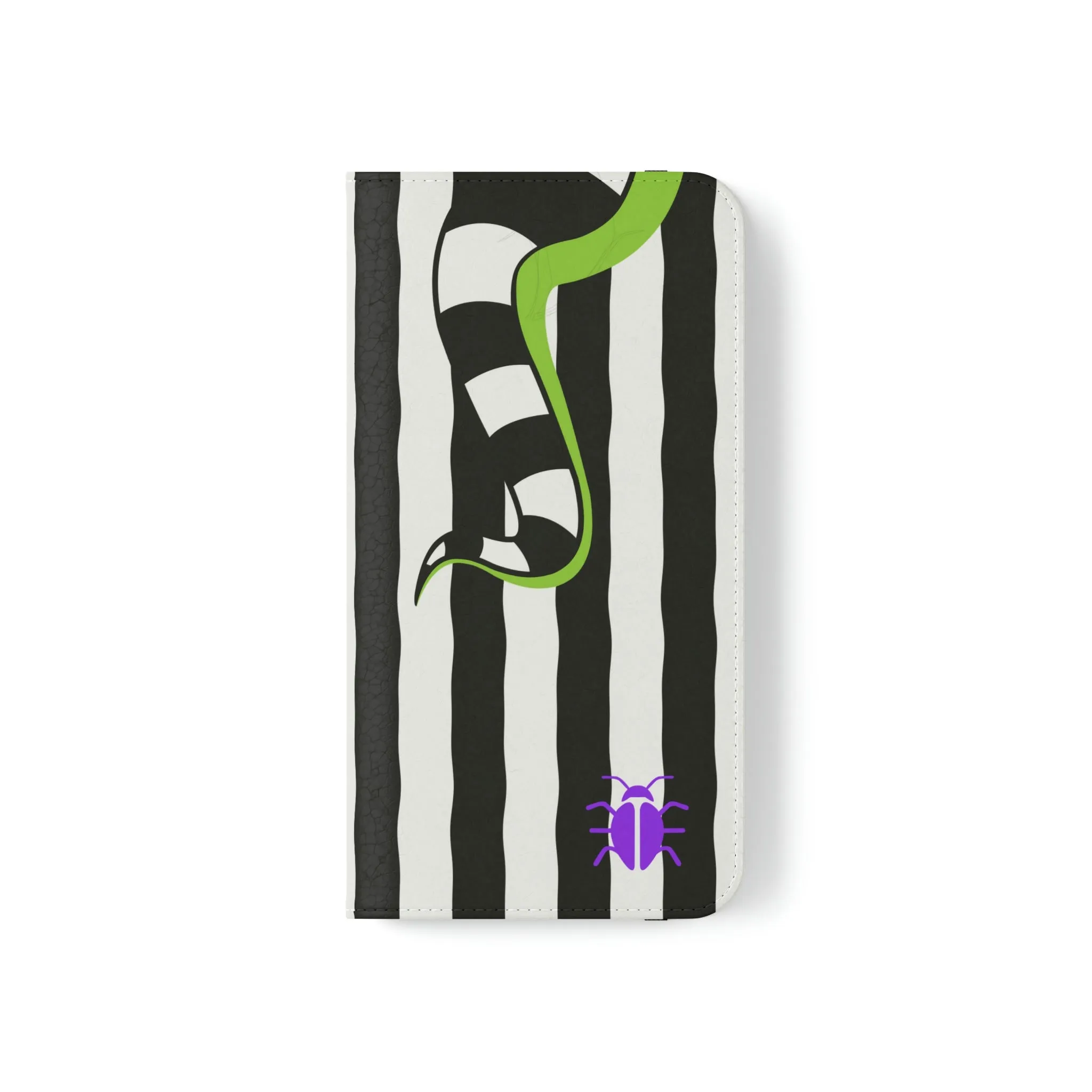 Beetlejuce & Sandworm Street Style | Horror Freak Flip Wallet Phone Case
