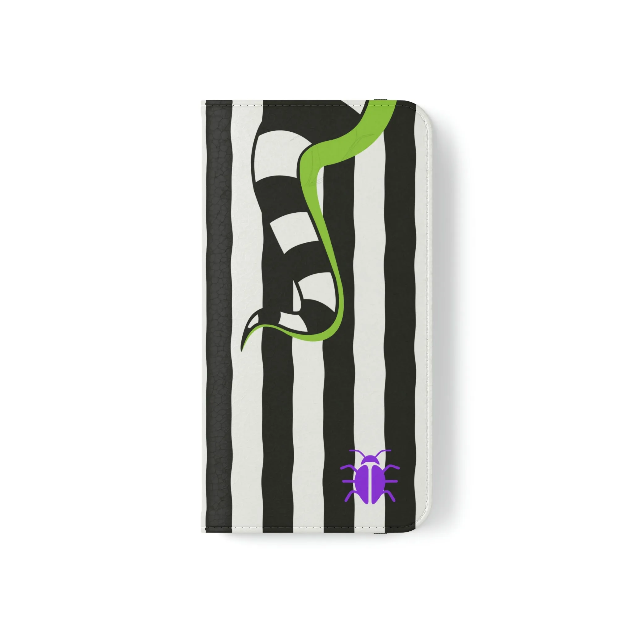 Beetlejuce & Sandworm Street Style | Horror Freak Flip Wallet Phone Case