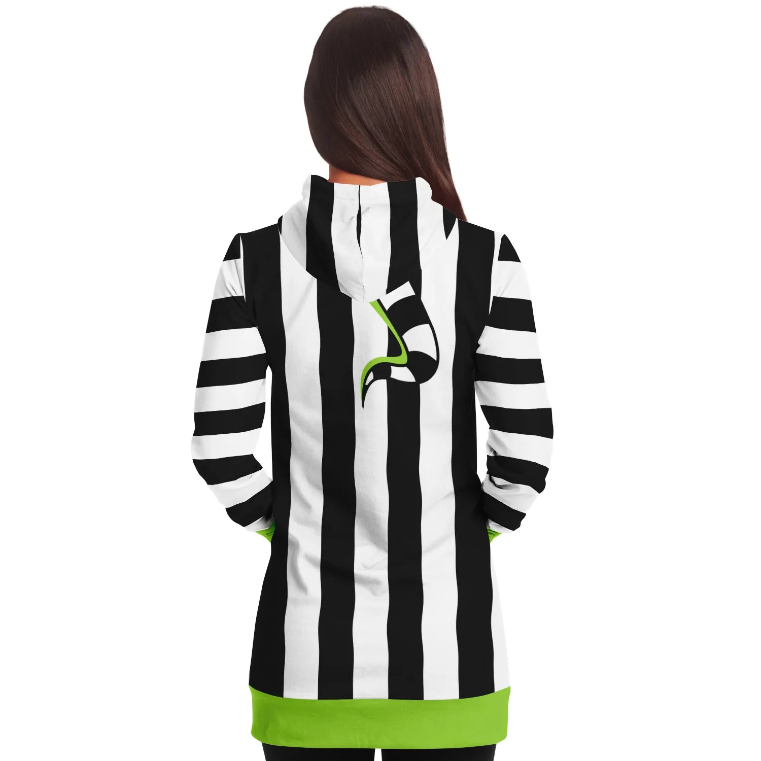 Beetlejuce & Sandworm Street Style | Horror Freak Long Hoodie Dress