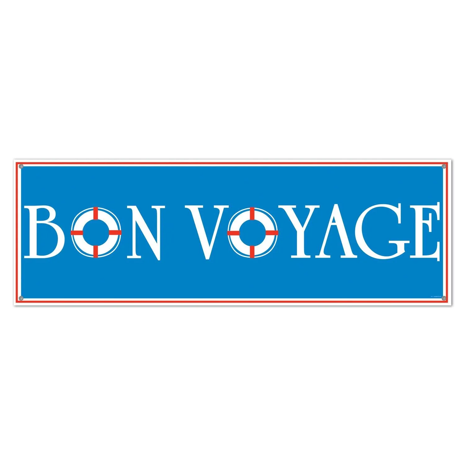 Bon Voyage Party Sign Banner