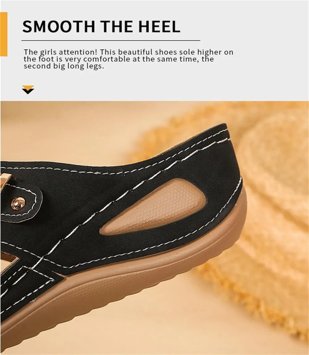 Breathable Mesh Sports Sandals With Non-Slip Sole,Womens Orthopedic Flip-Flops Summer Casual,With Arch Support
