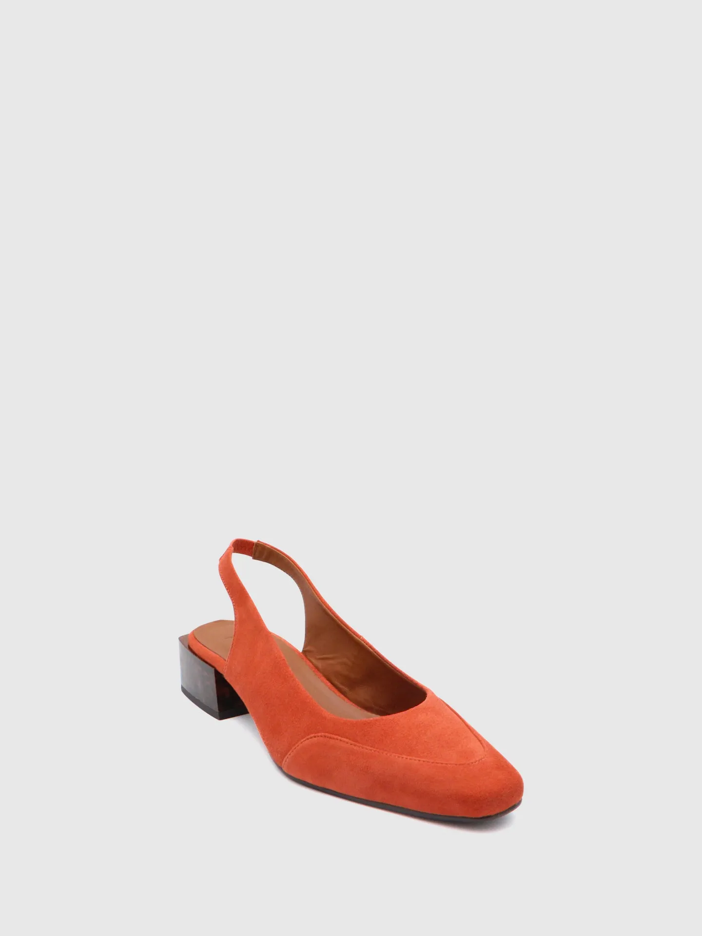 Brick Sling-Back Pumps Sandals