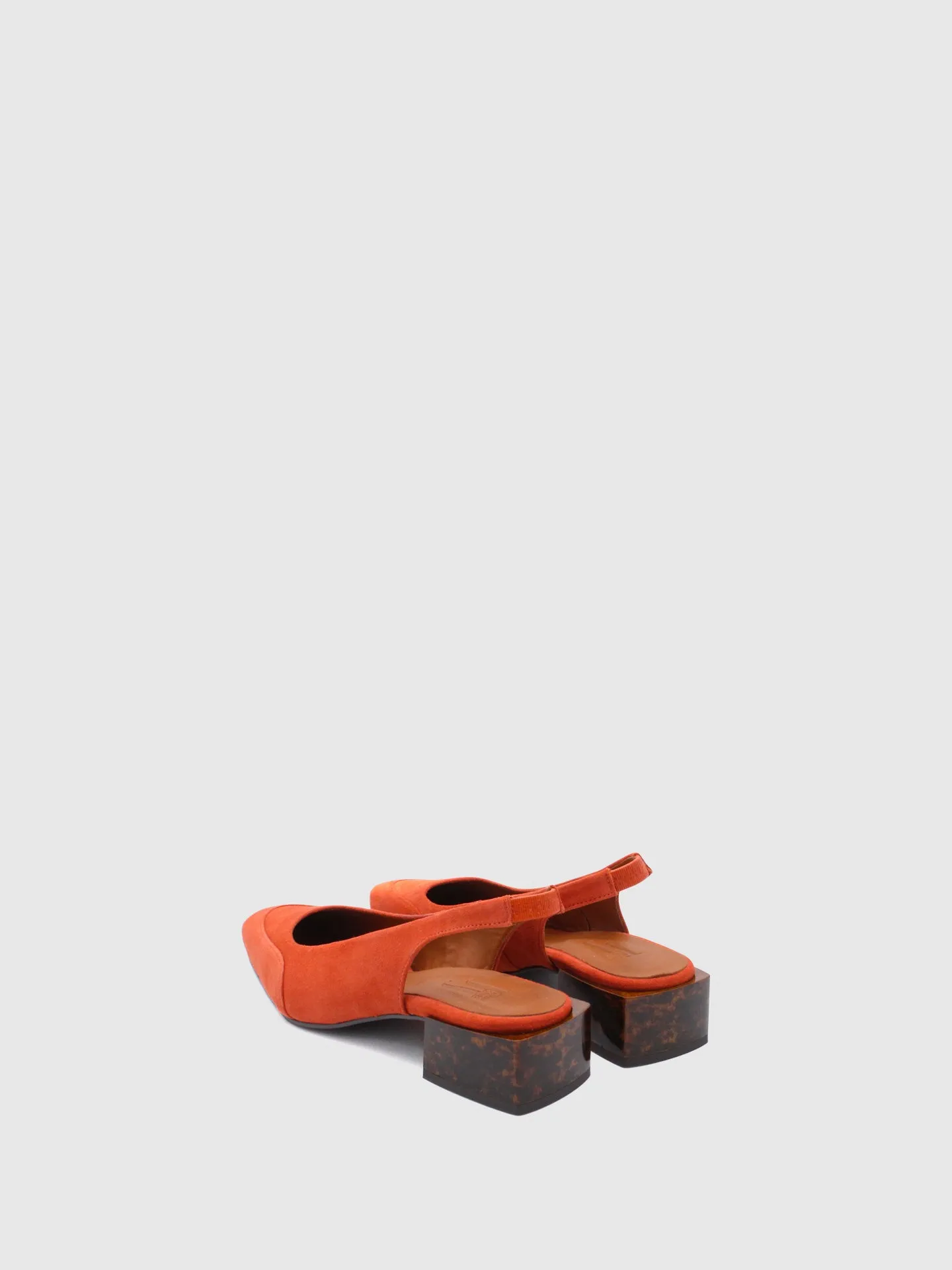 Brick Sling-Back Pumps Sandals