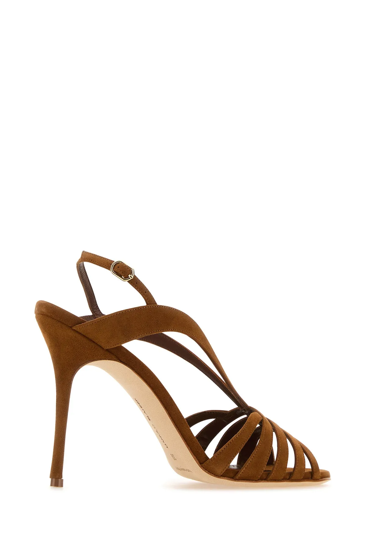 Camel suede Sardina sandals