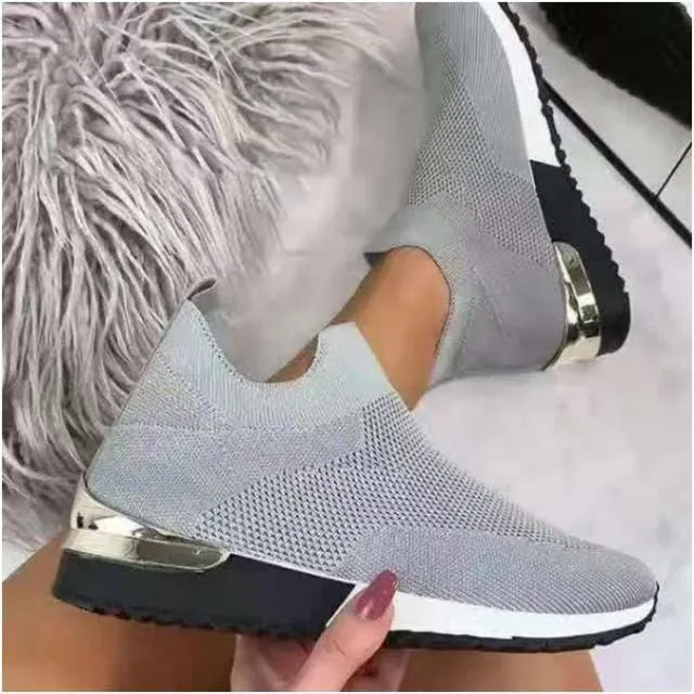 Casual Sports Slip On Sneakers