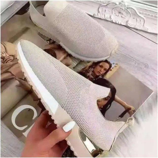 Casual Sports Slip On Sneakers