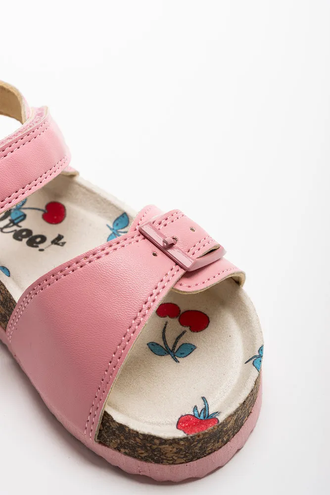 Cork Sandal Pink
