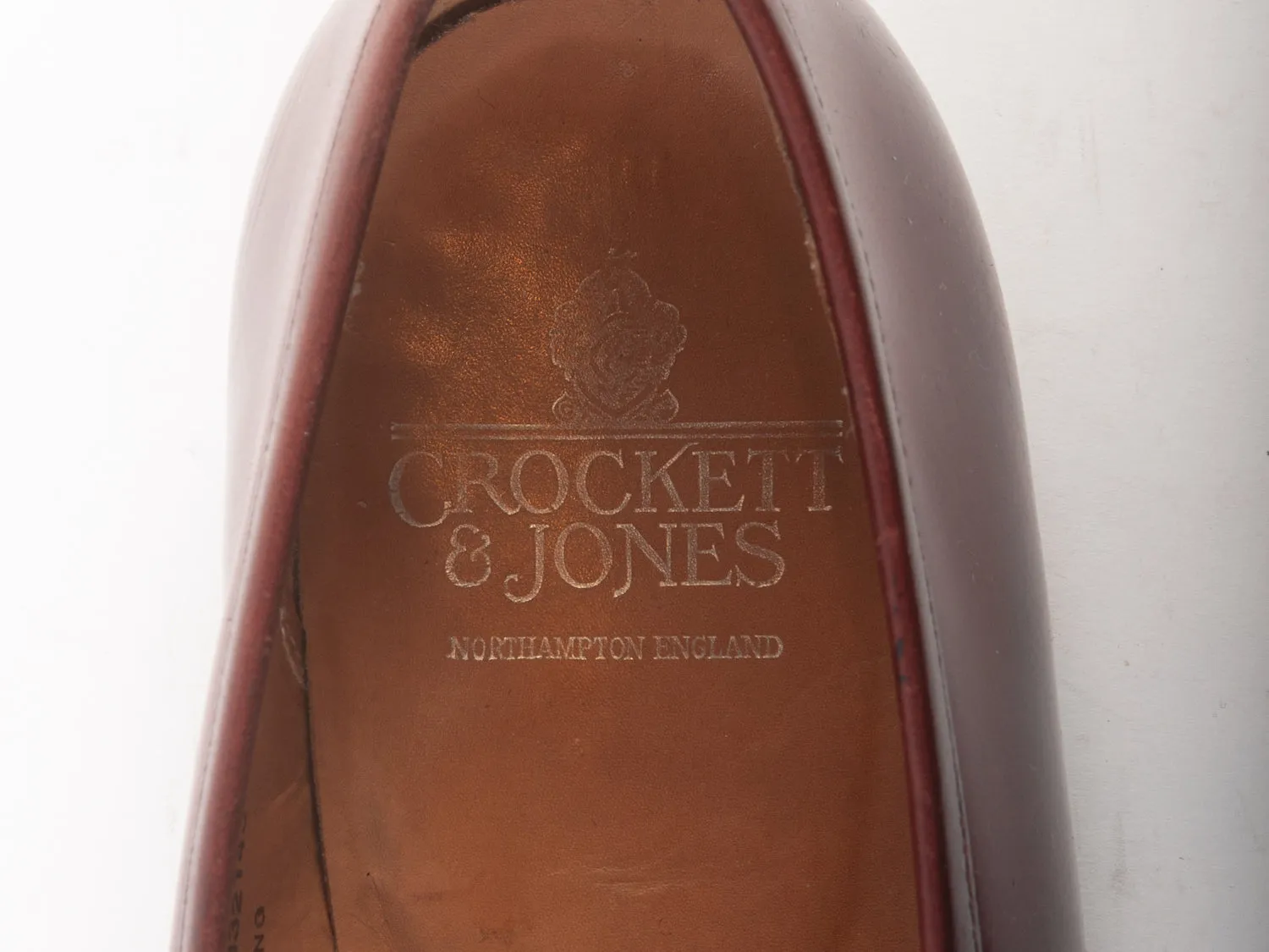 Crockett & Jones Brown Boston Penny Loafers