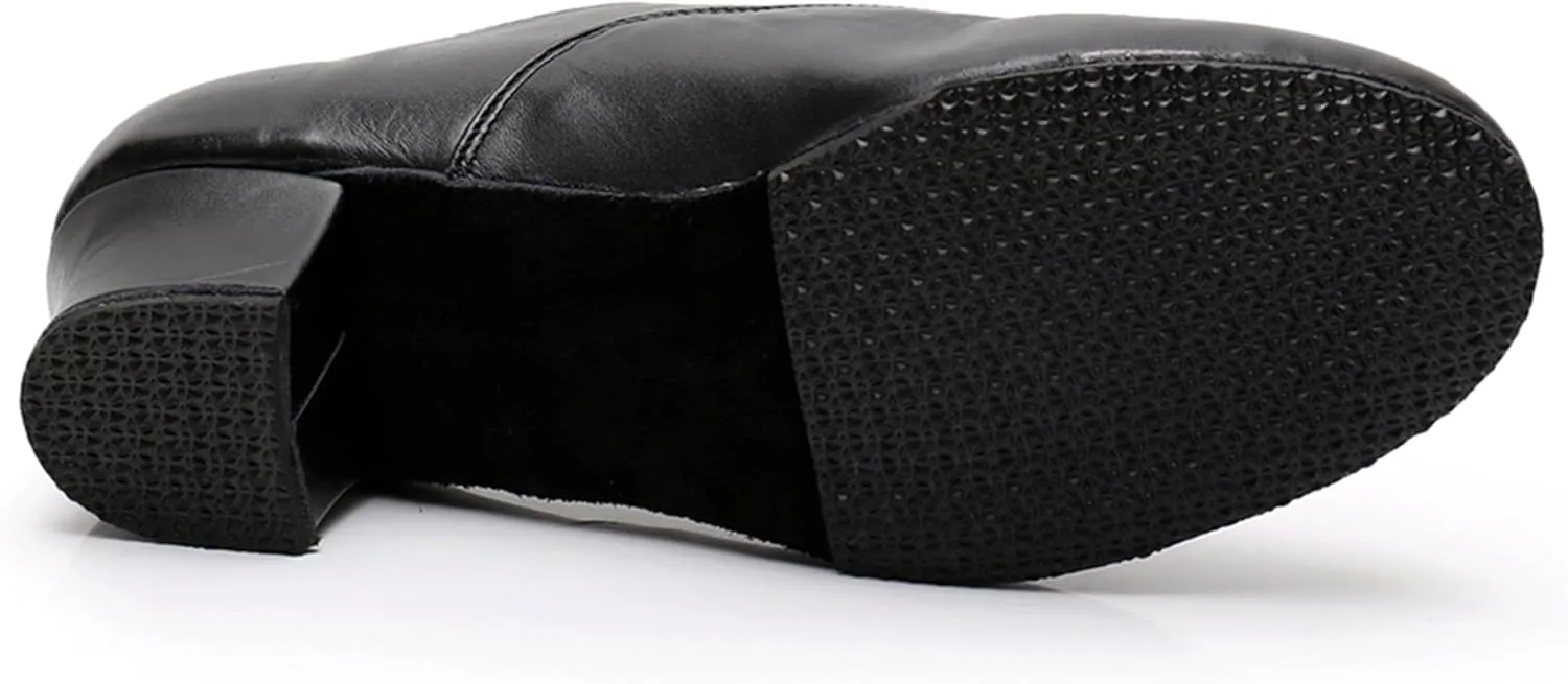 Dancing Shoes for Men Ballroom Standard Latin Tango Salsa Dance Shoes with Heel X8008