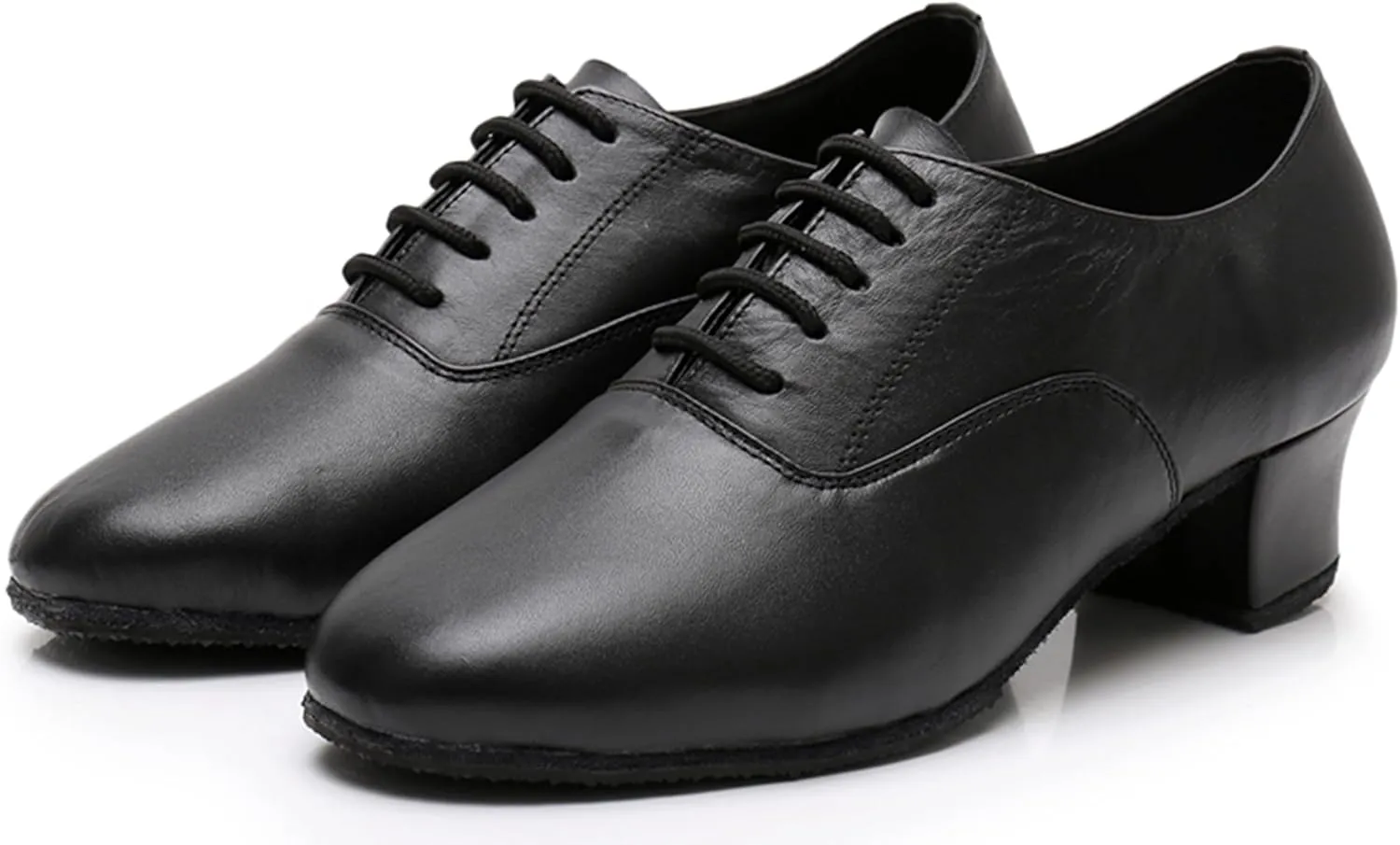 Dancing Shoes for Men Ballroom Standard Latin Tango Salsa Dance Shoes with Heel X8008