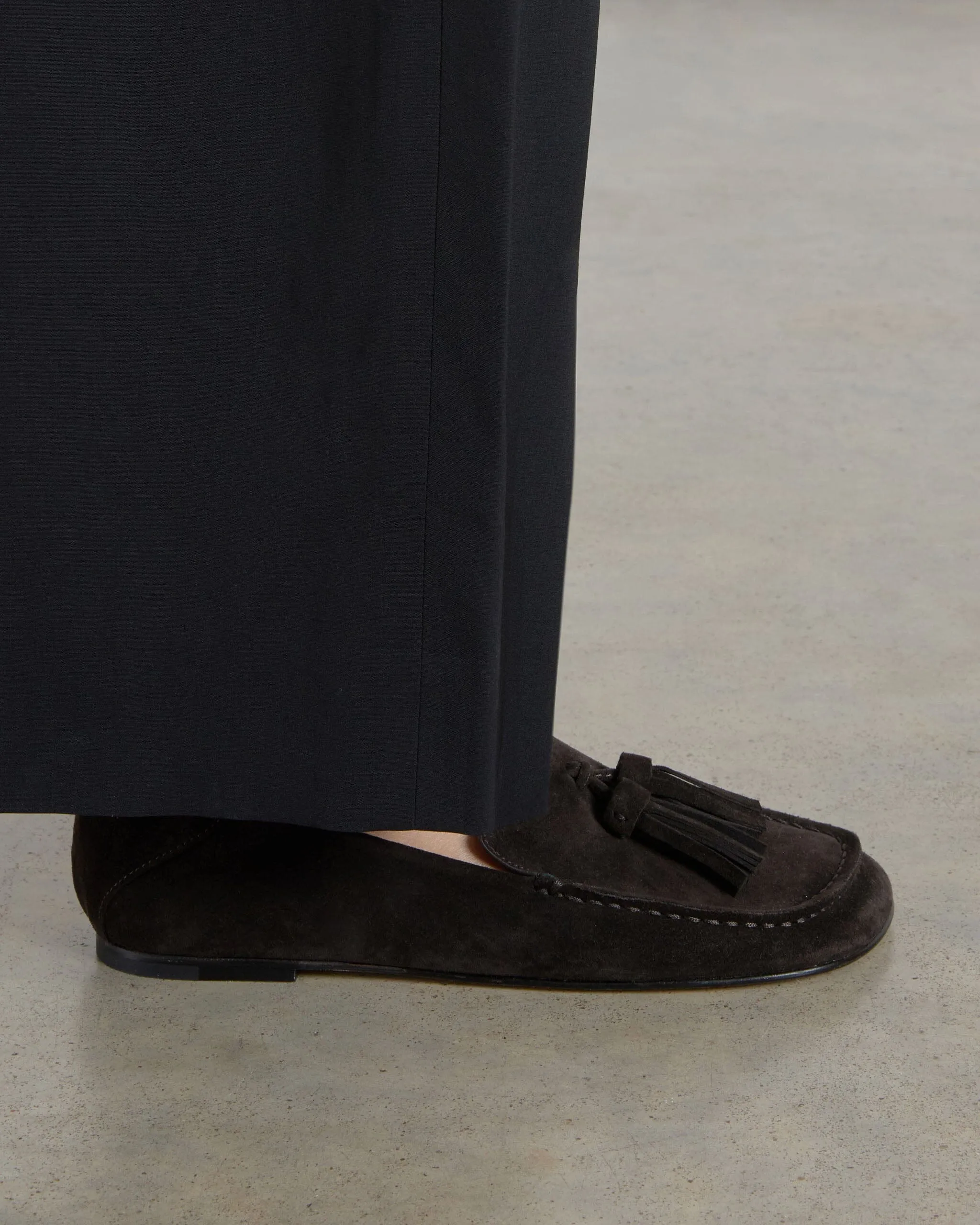 Drew Loafer, Brown Suede
