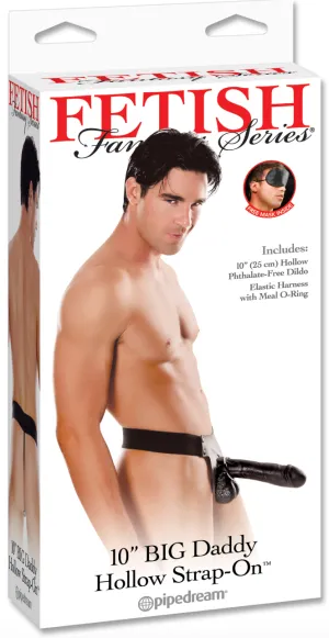 Fetish Fantasy Series Big Daddy Hollow 10" Strap-On