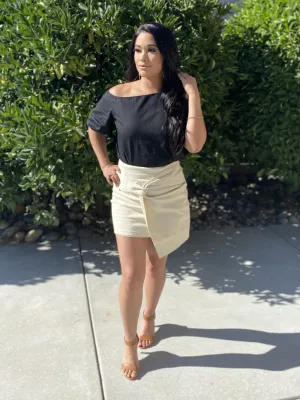 Flor Front Wrap Skirt
