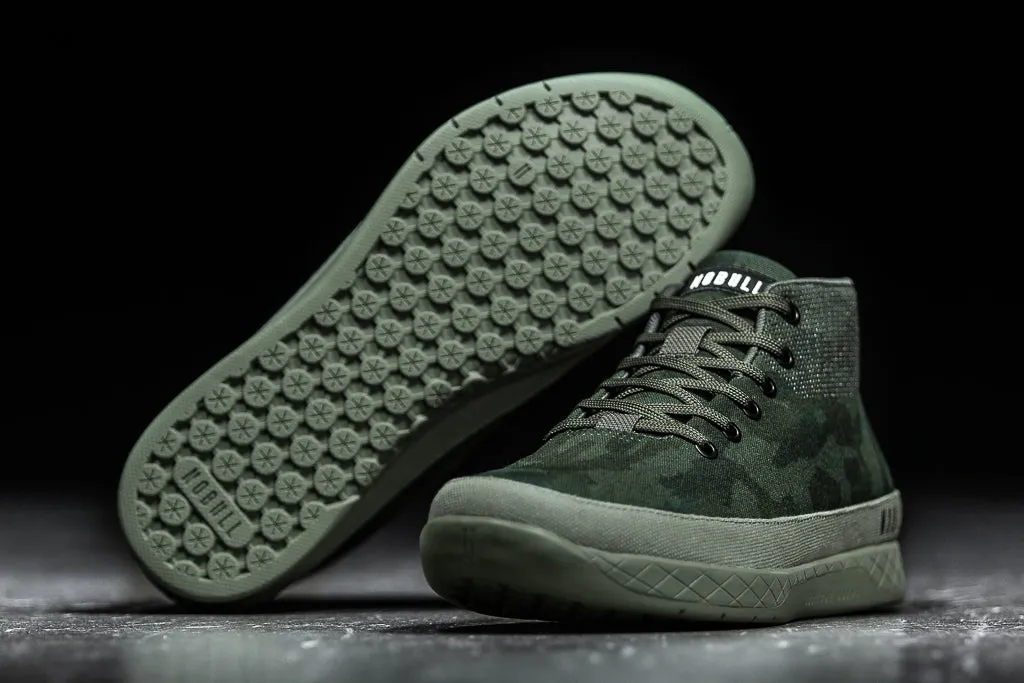 FOREST CAMO CANVAS MID TRAINER (MEN'S)
