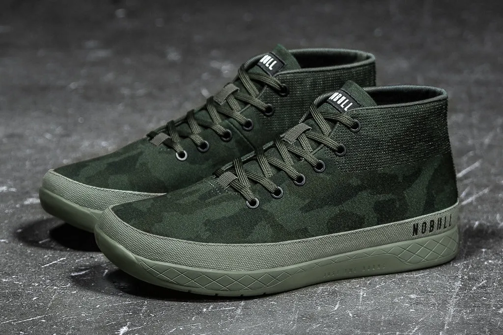 FOREST CAMO CANVAS MID TRAINER (MEN'S)
