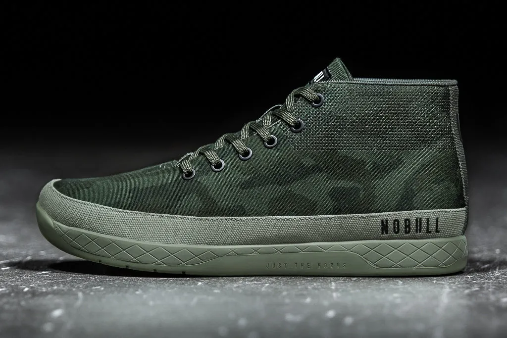 FOREST CAMO CANVAS MID TRAINER (MEN'S)