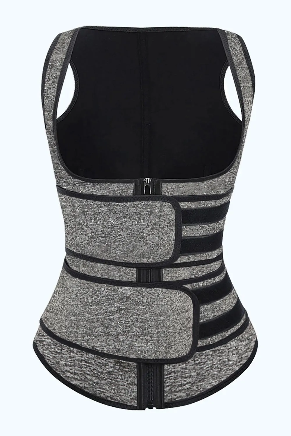 Grey Sport Latex Waist trainer Corset