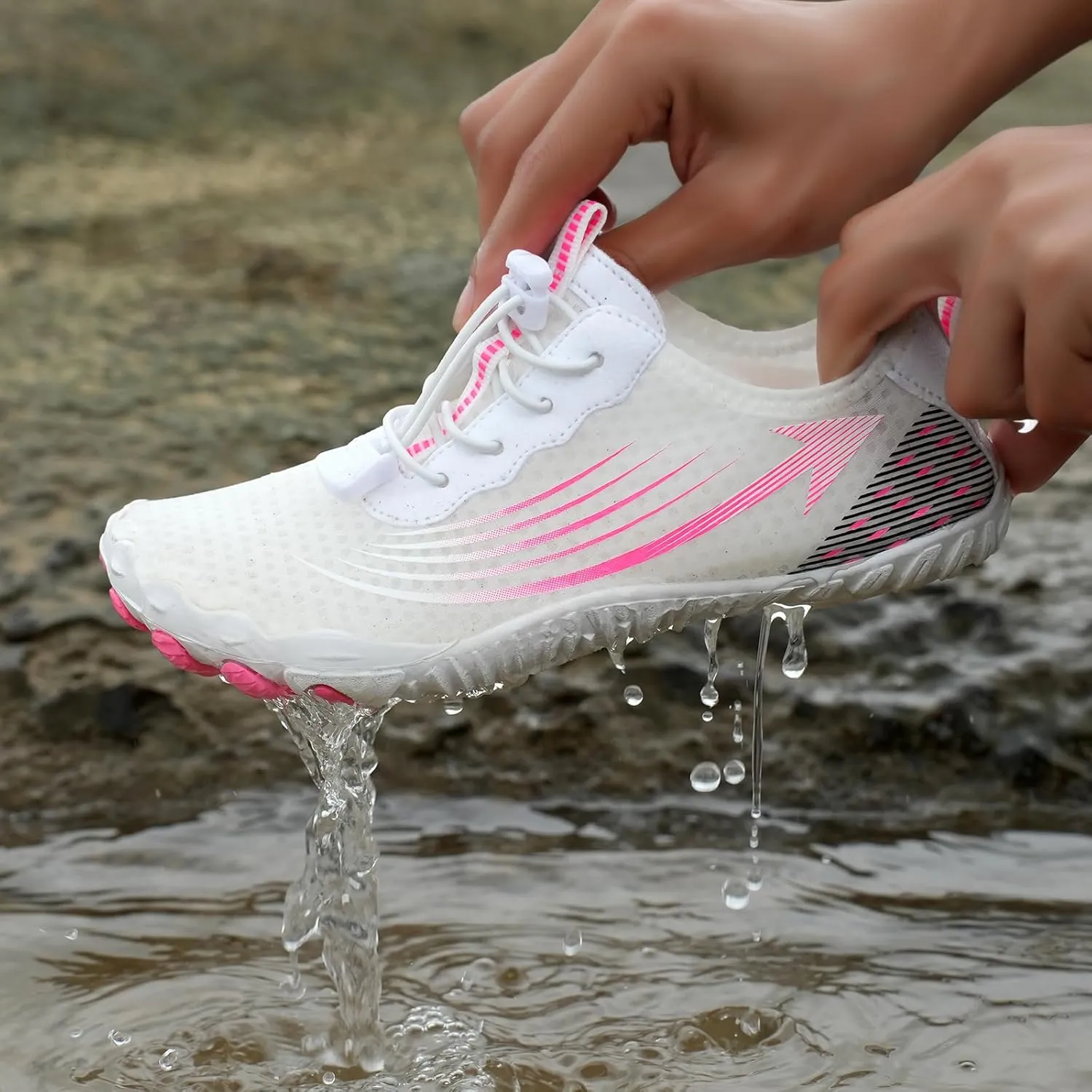 Grounded Barefoot Footwear for Women Men, Hike Barefoot Shoes for Women Men, Minimalist Wide Toe Box Footwear, Zero Drop, as Athletic Cross - Trainers and Fashion Sneakers