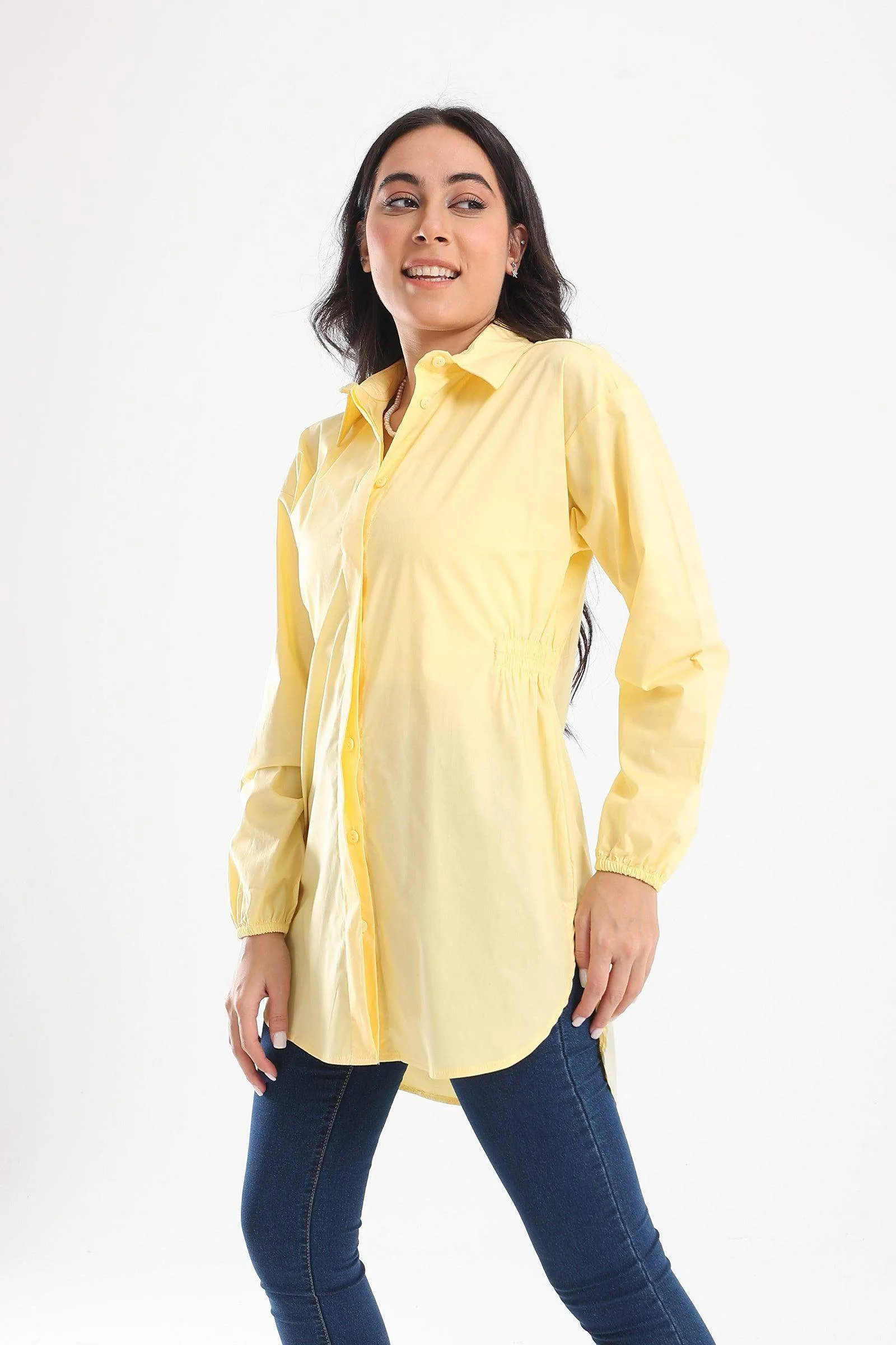 Hidden Full Placket Shirt