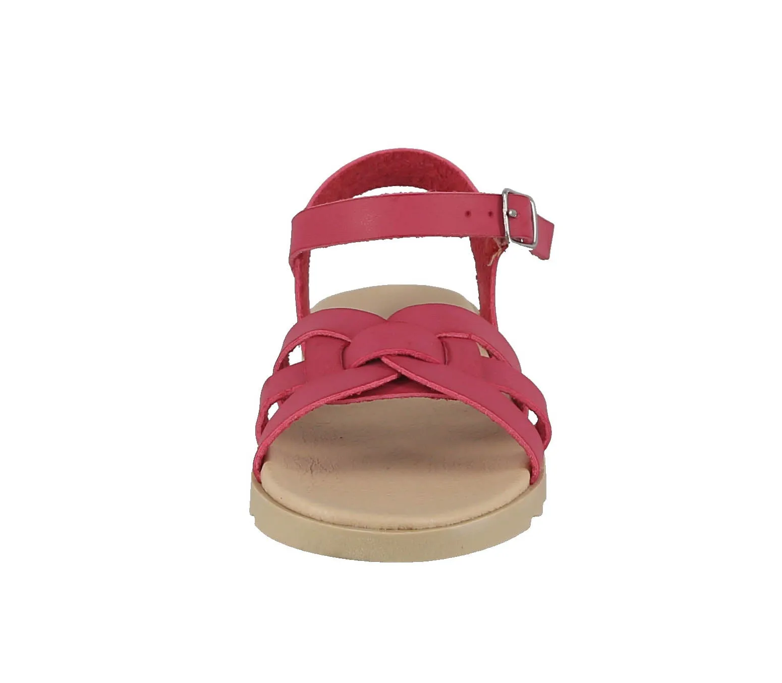 KID'S SHOES FUCHSIA PU LEATHER SANDALS OLIVIA-01K