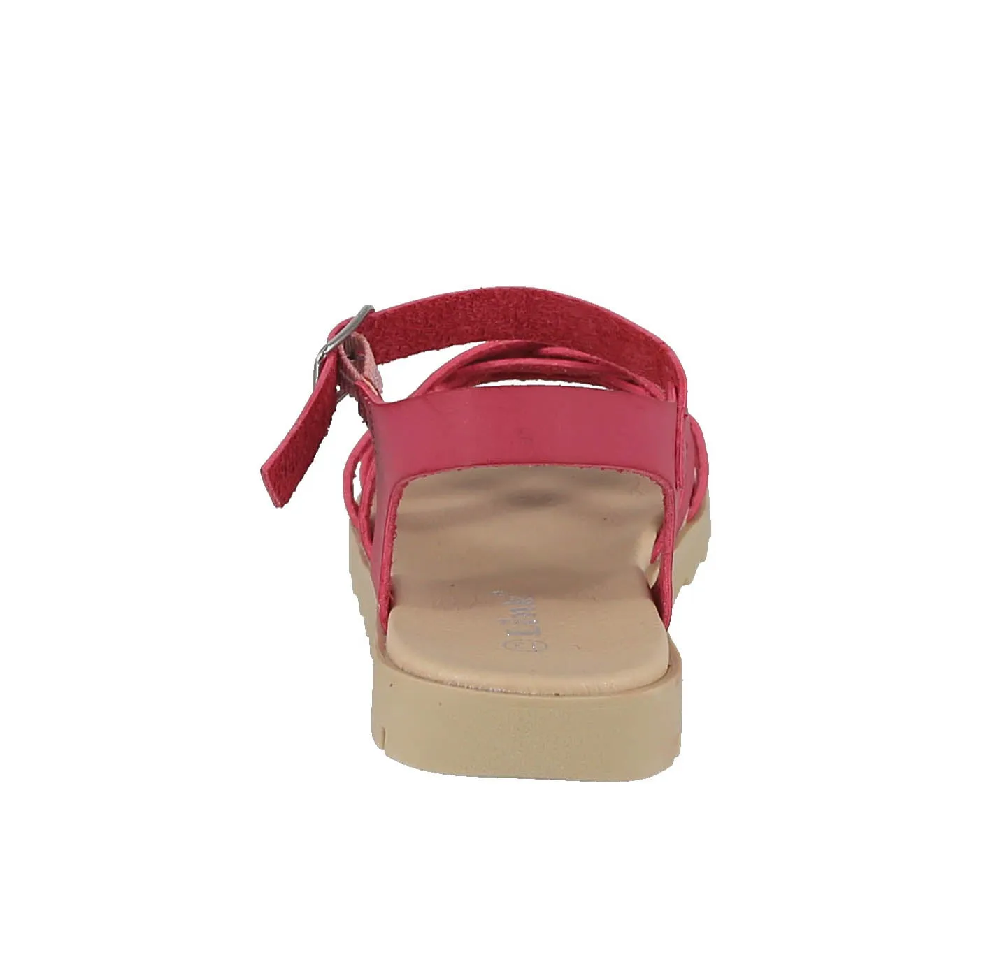 KID'S SHOES FUCHSIA PU LEATHER SANDALS OLIVIA-01K