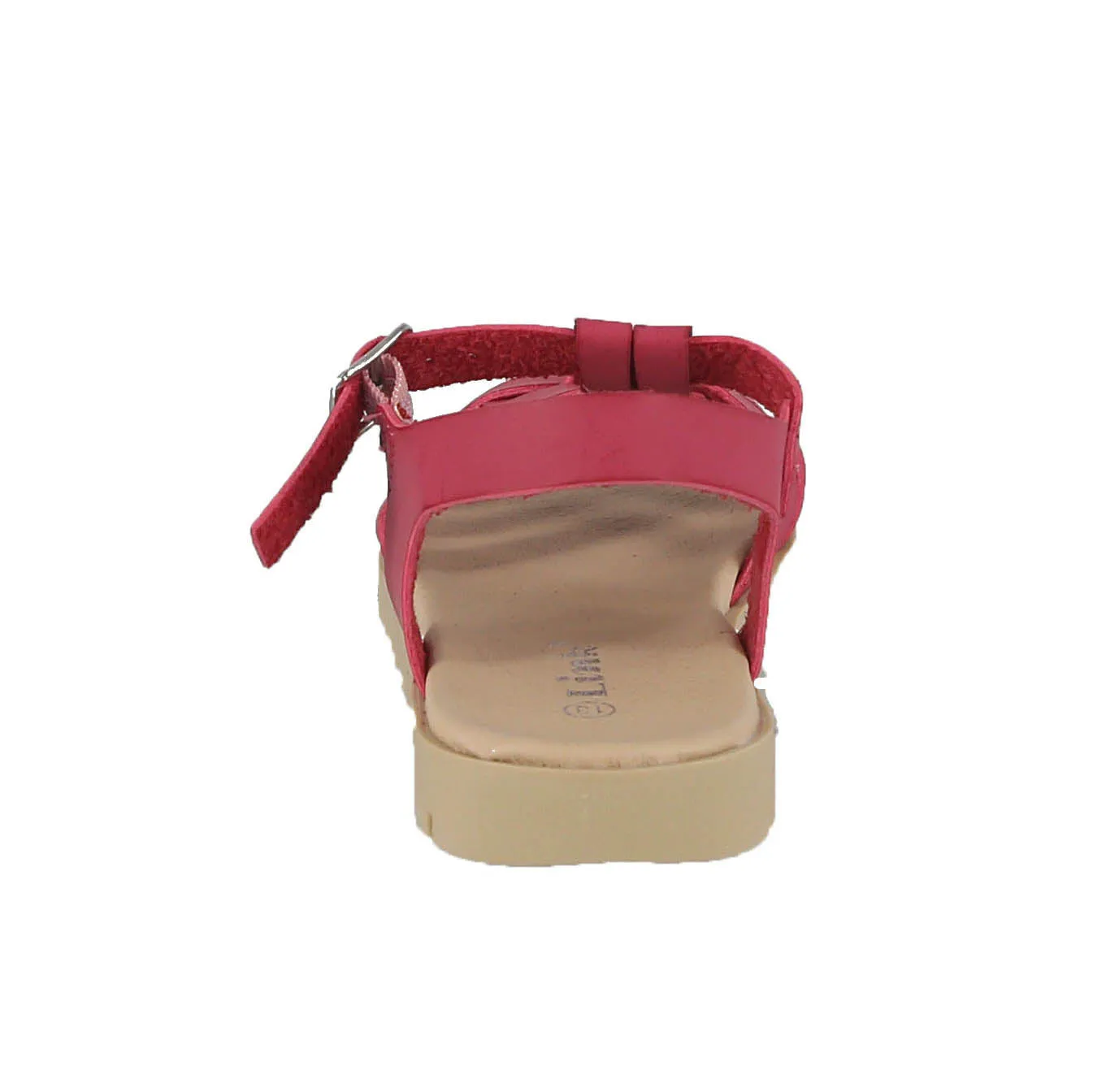 KID'S SHOES FUCHSIA PU LEATHER SANDALS OLIVIA-02K