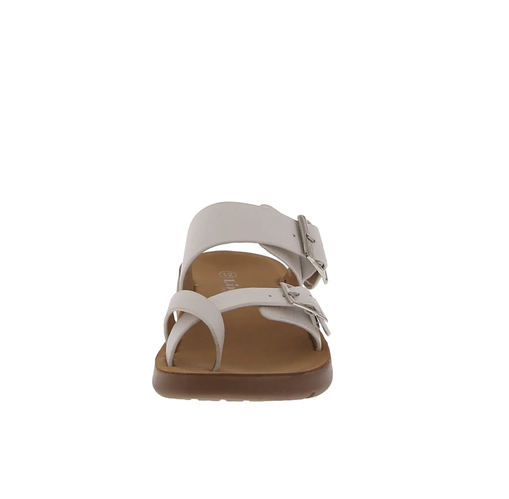 KID'S SHOES WHITE PU LEATHER SANDALS REFORM-2K
