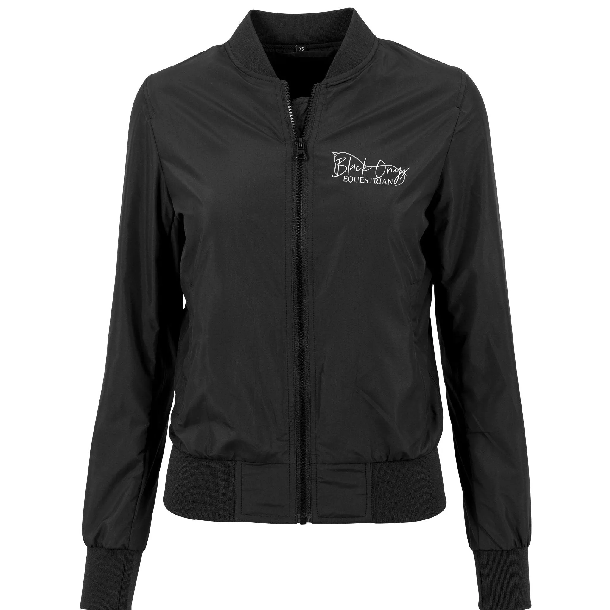Ladies Bomber Jacket - Black