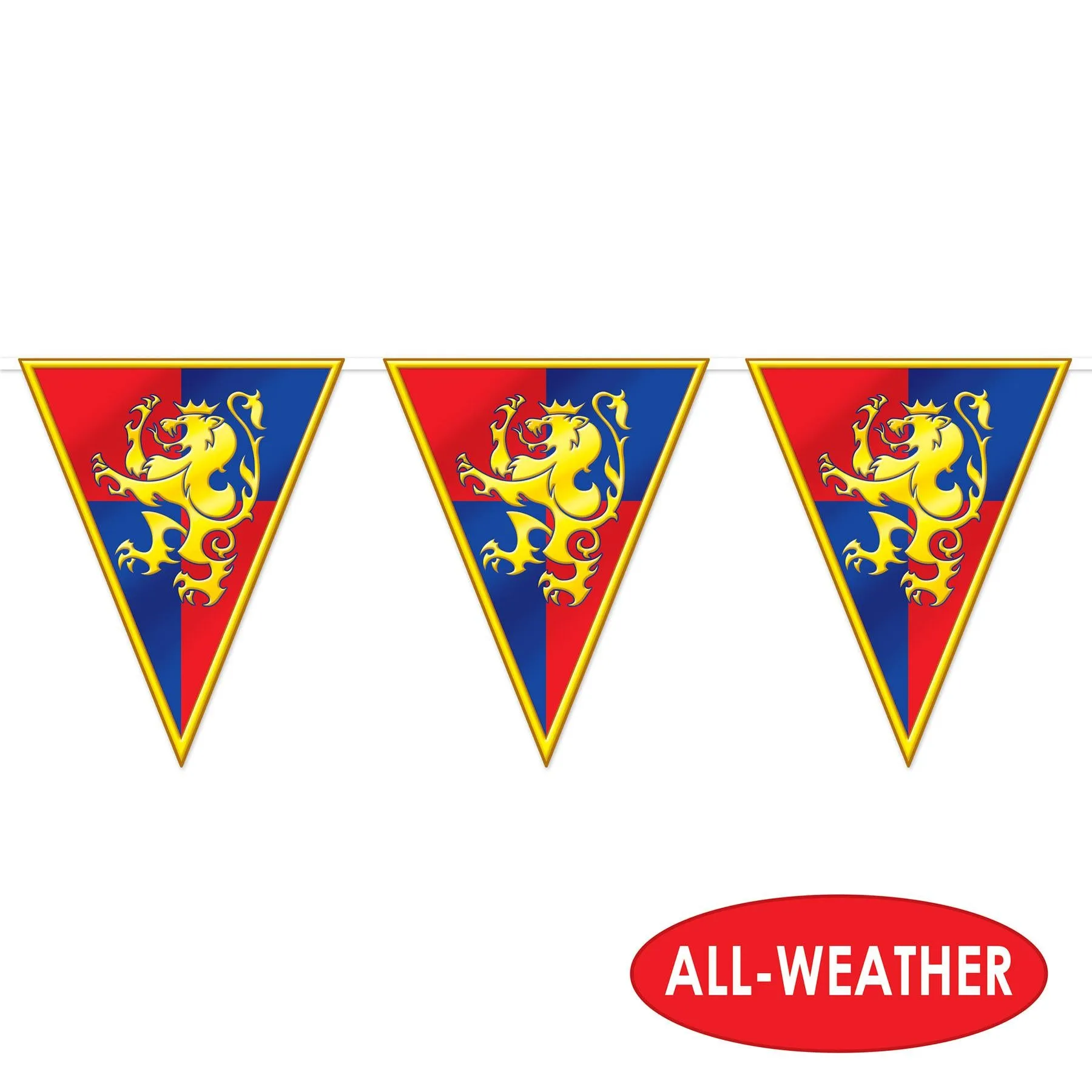 Medieval Pennant Party Banner