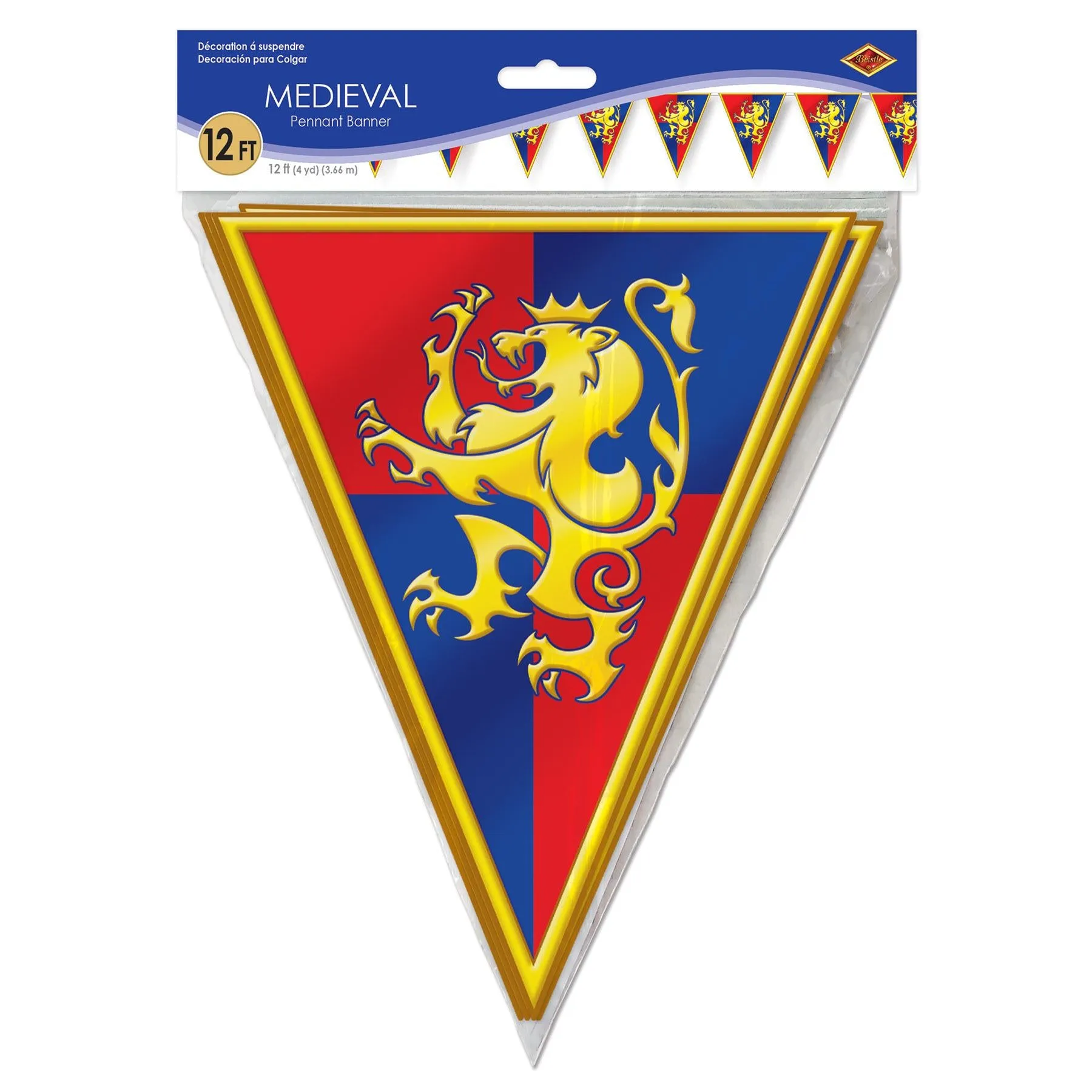 Medieval Pennant Party Banner
