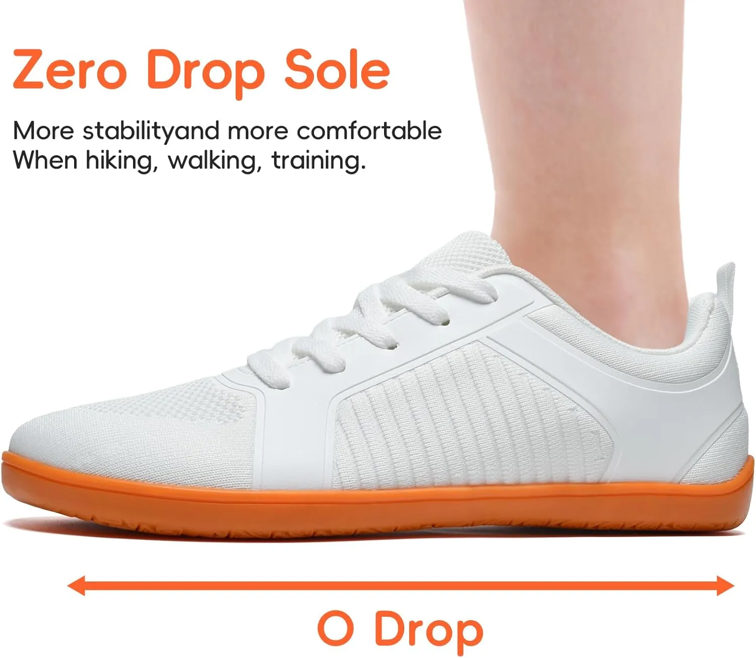 Men's Barefoot Shoes Wide Toe Box Zero Drop Minimalist Trail Running