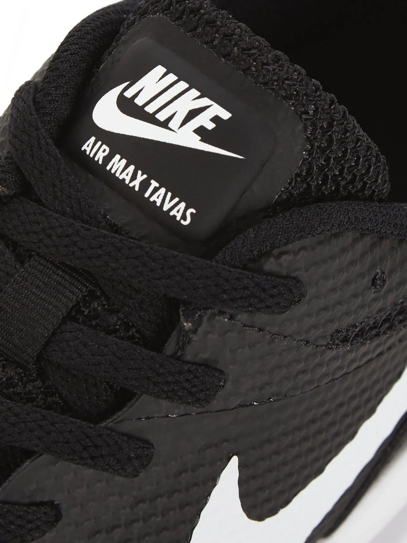 NIKE AIR MAX TAVAS 705149 024 BLACK-WHITE