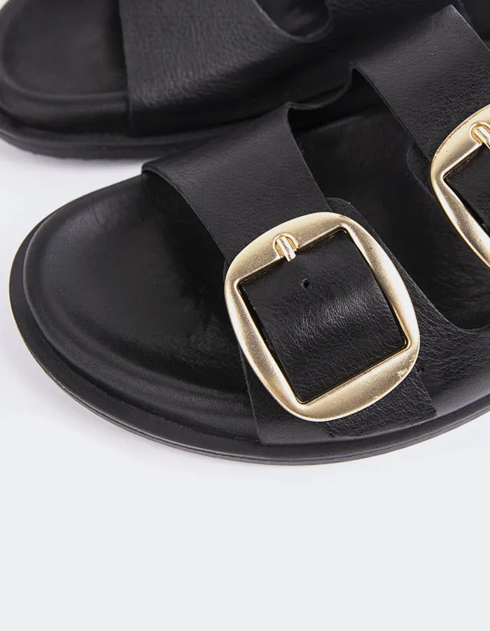 Odalisque Black Leather