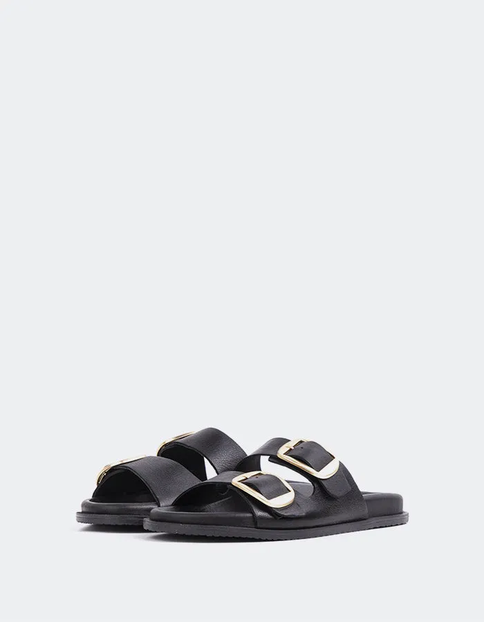 Odalisque Black Leather