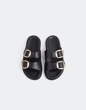 Odalisque Black Leather
