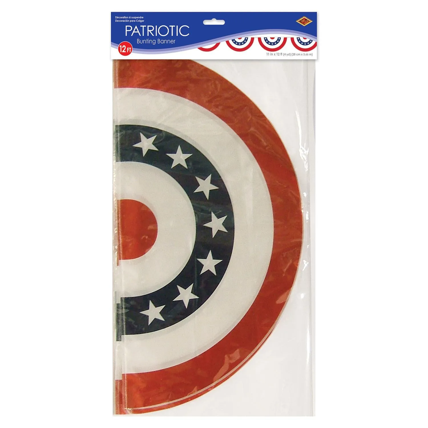 Patriotic Bunting Party Banner