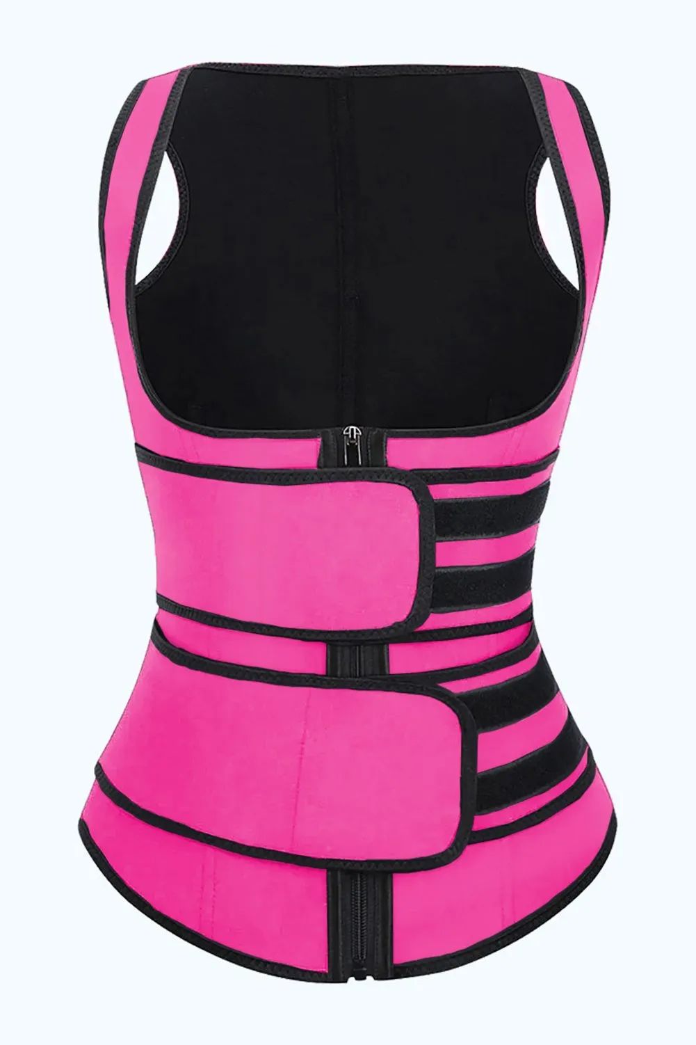 Pink Sport Latex Waist trainer Corset