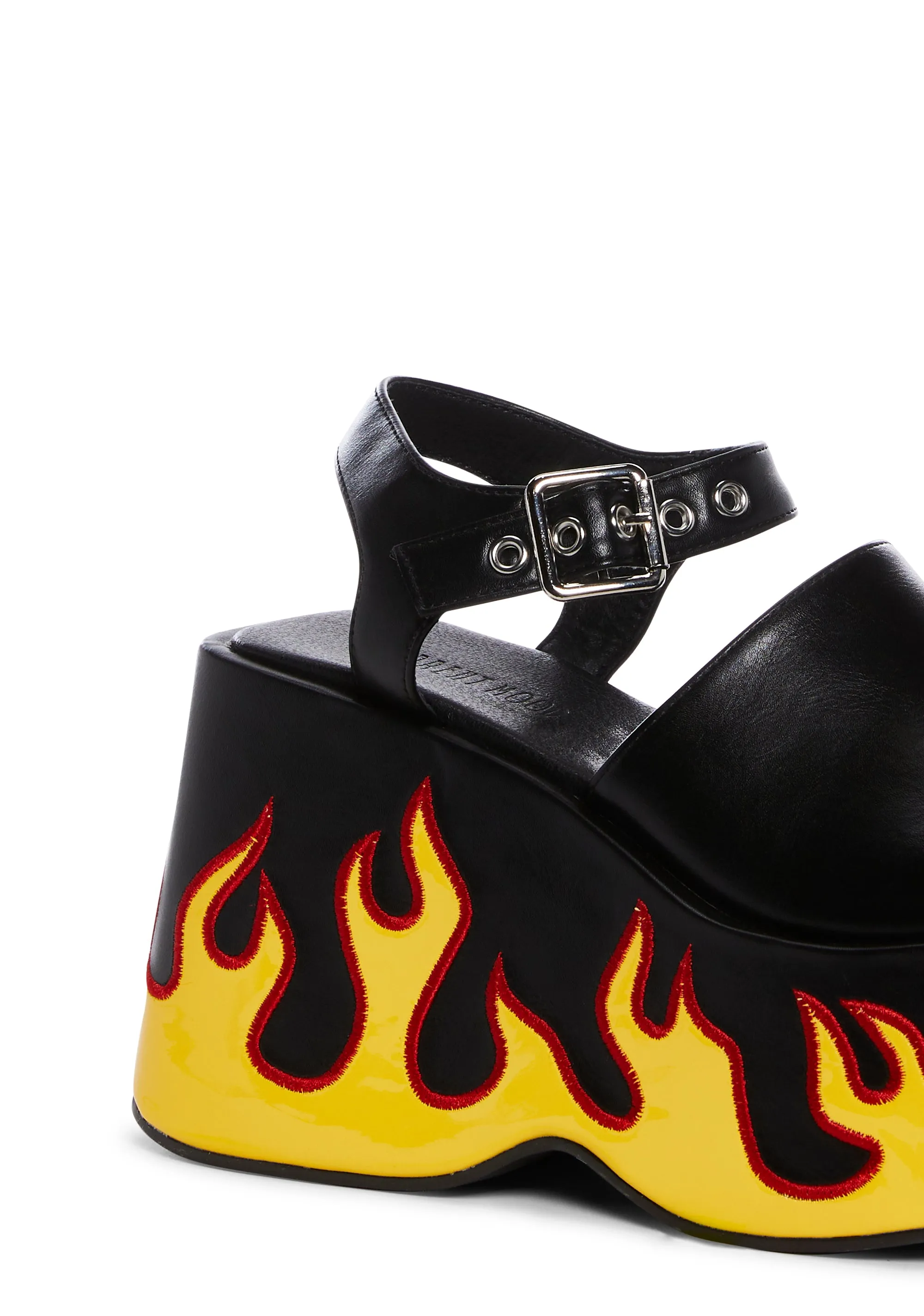 Playing With Fire Platform Sandals