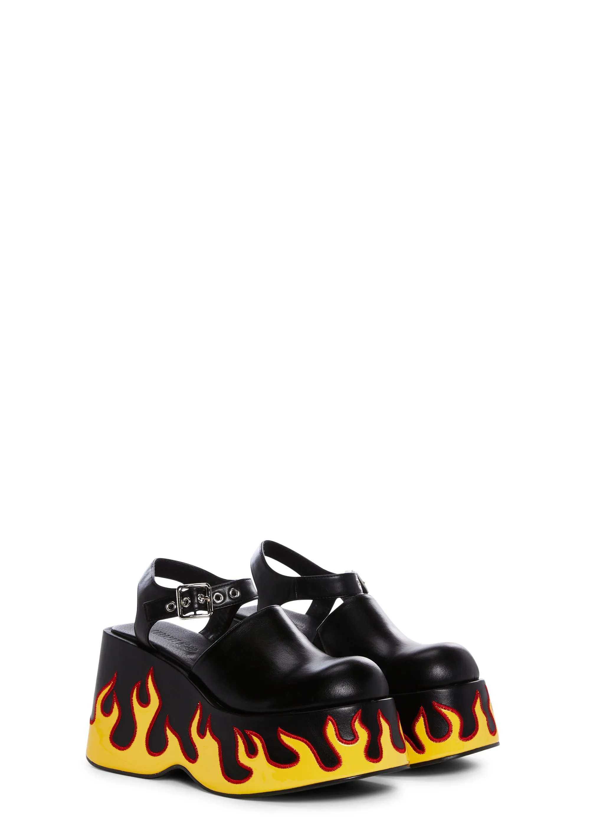 Playing With Fire Platform Sandals
