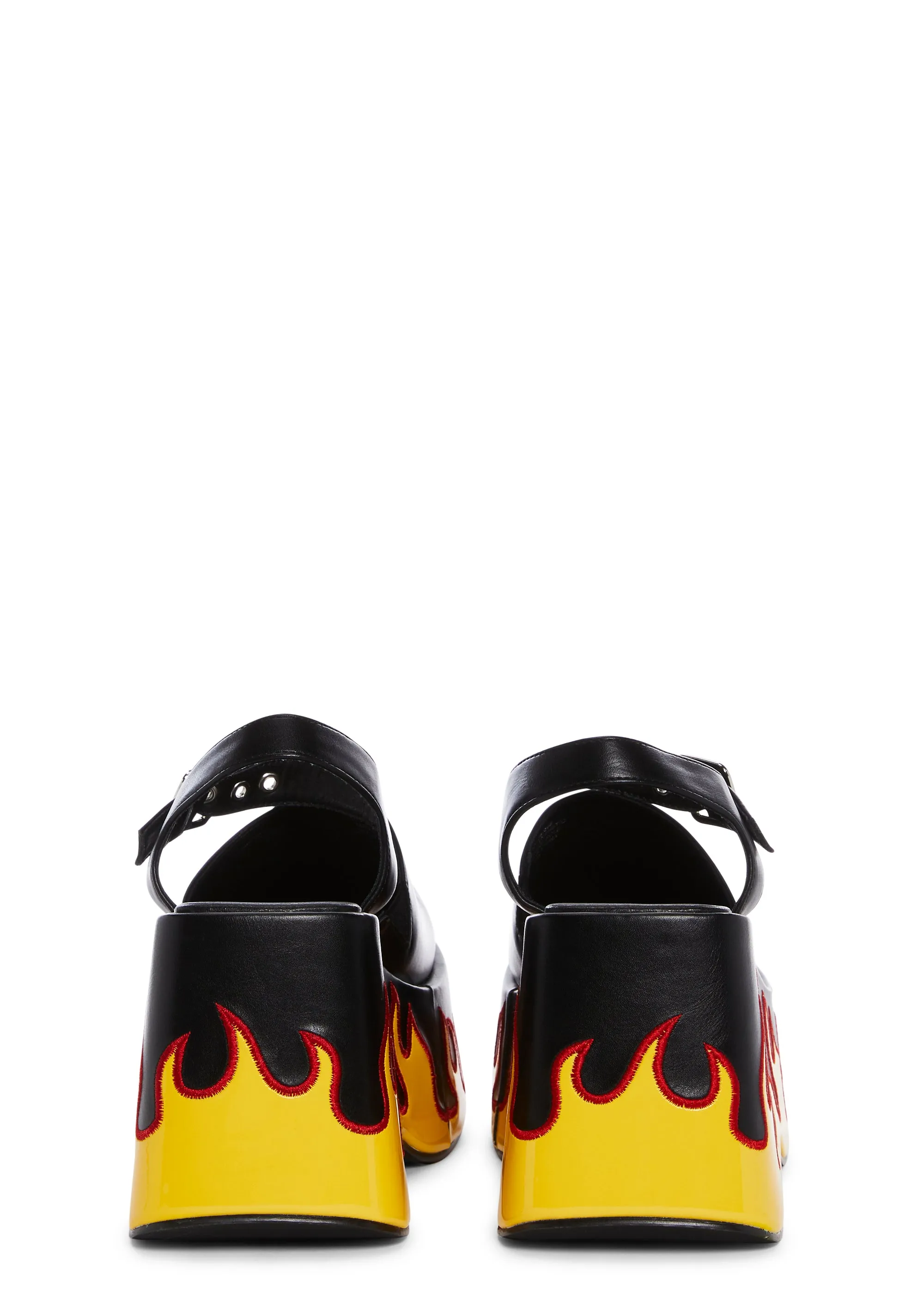Playing With Fire Platform Sandals