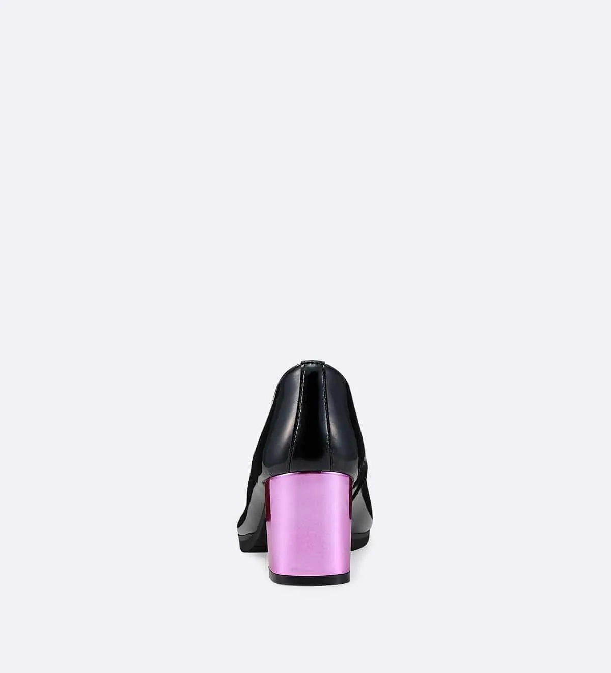 Pointed mirror heel pumps