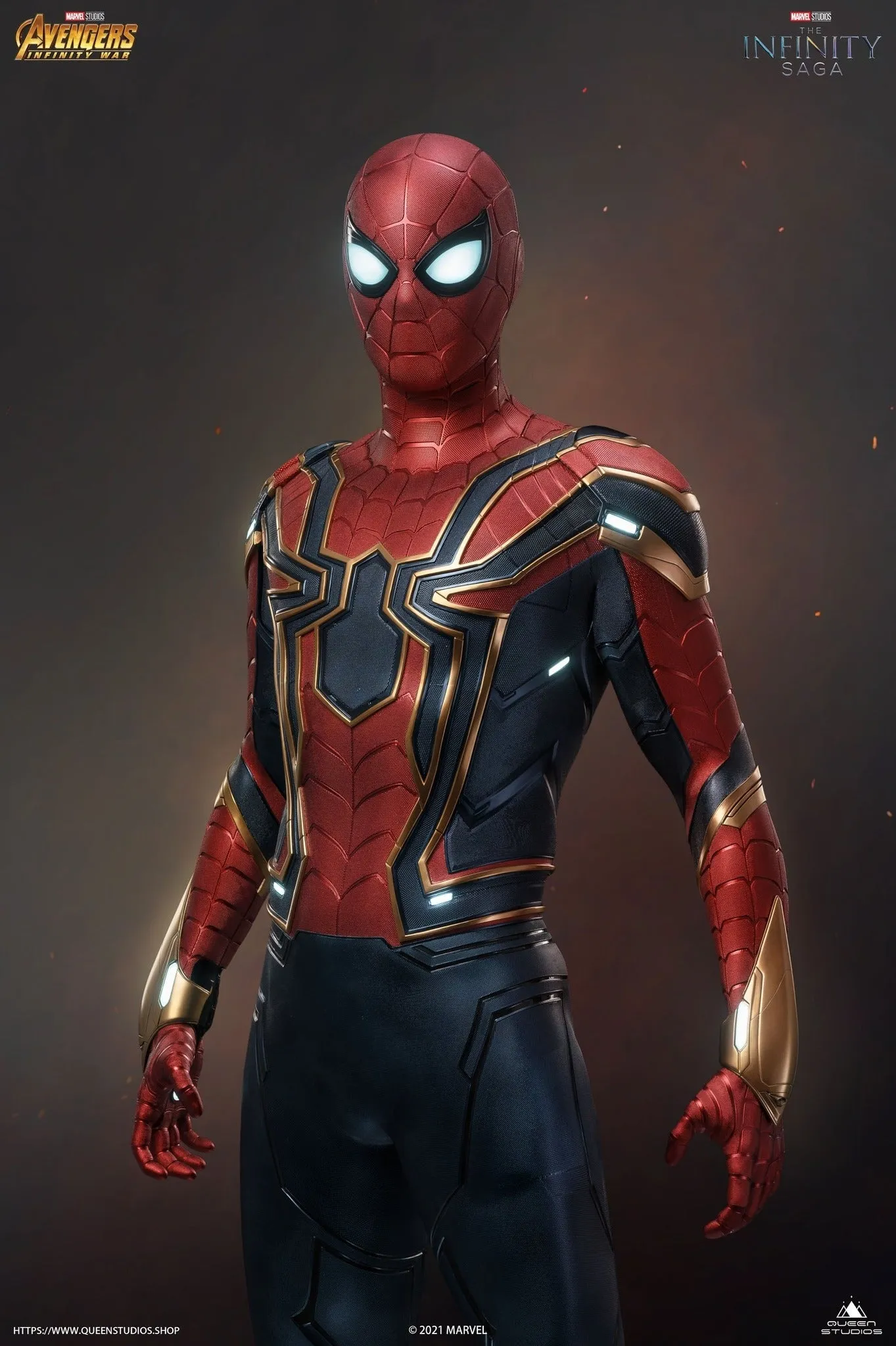 [Pre-Order] Queen Studios -Iron Spider Life-size Statue