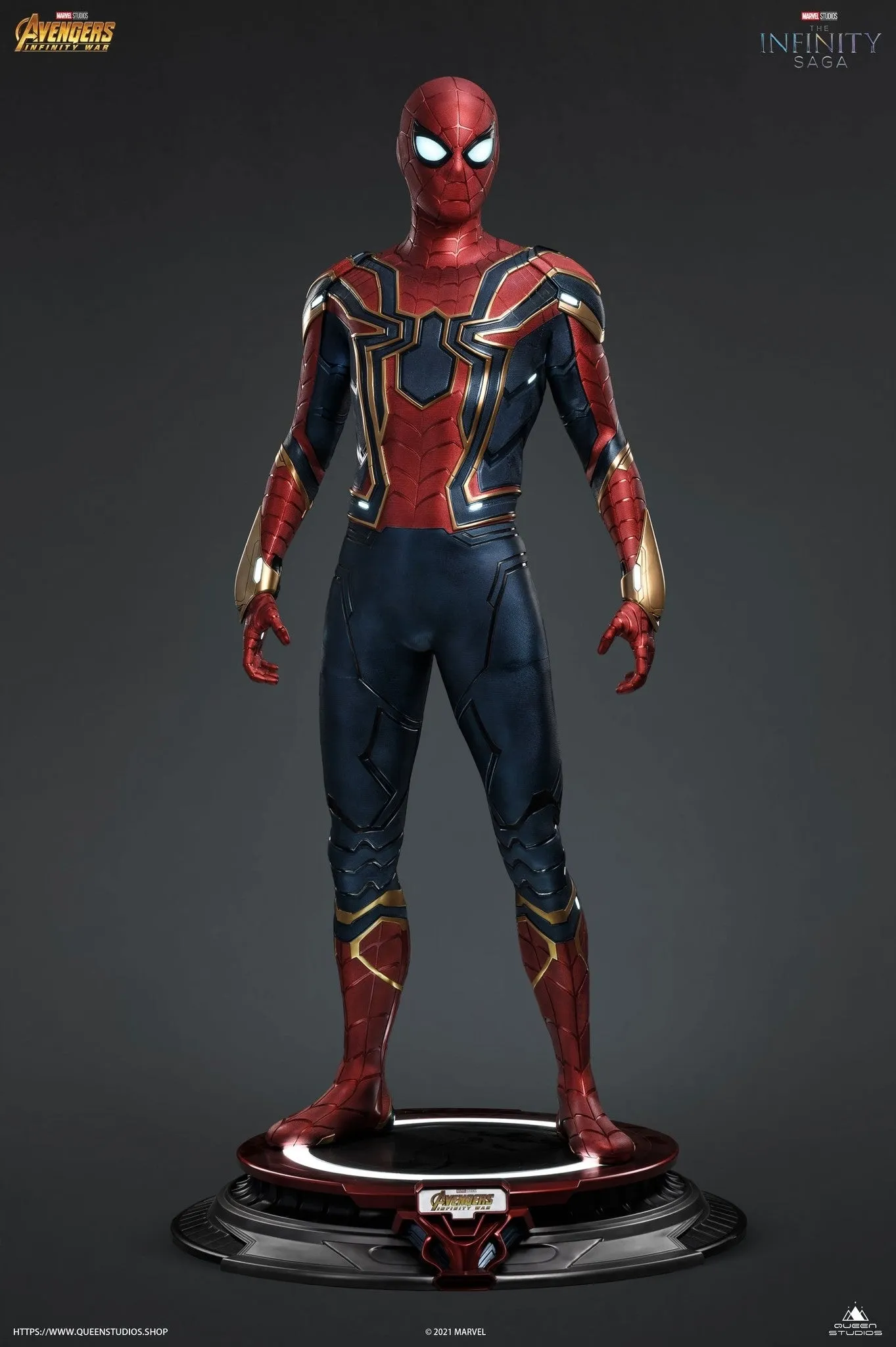 [Pre-Order] Queen Studios -Iron Spider Life-size Statue