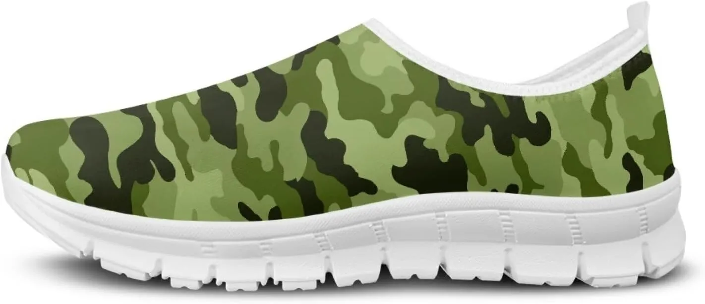 Women's Sneakers Casual Low-Top Slip-On Sport Sneakers Breathable Outdoor Comfortable Lightweight Walking Shoes for Teen Girls US 5.5-11.5