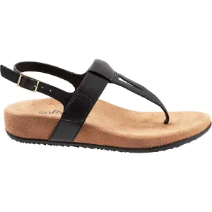 Women's SoftWalk Brea Black Leather