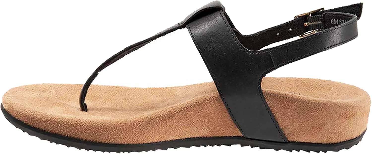 Women's SoftWalk Brea Black Leather